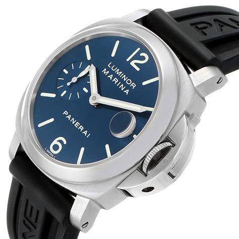 panerai luminor marina blue strap|panerai luminor marina 42mm.